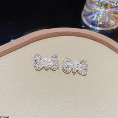 BOW STYLE Earrings PAIR