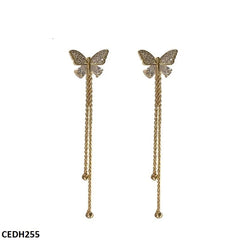 Butterfly Drop Earrings