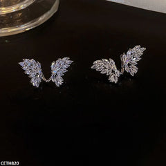 Butterfly earrings pair