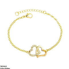 Double Heart  Bracelet