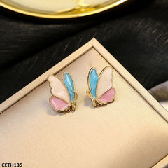 Multi Color ButterFly Earrings